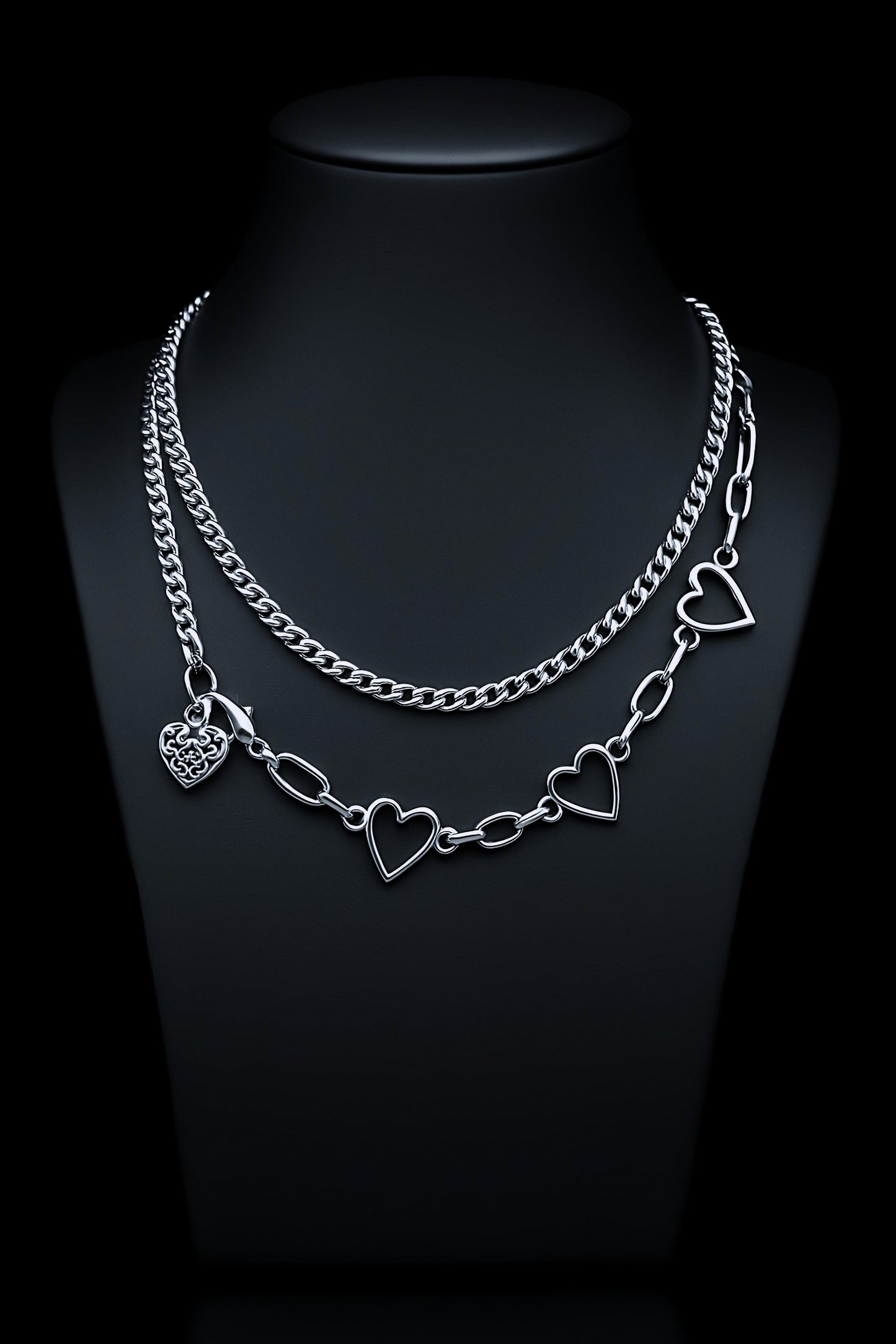 Midnight Love Dual-Wear Chain Belt