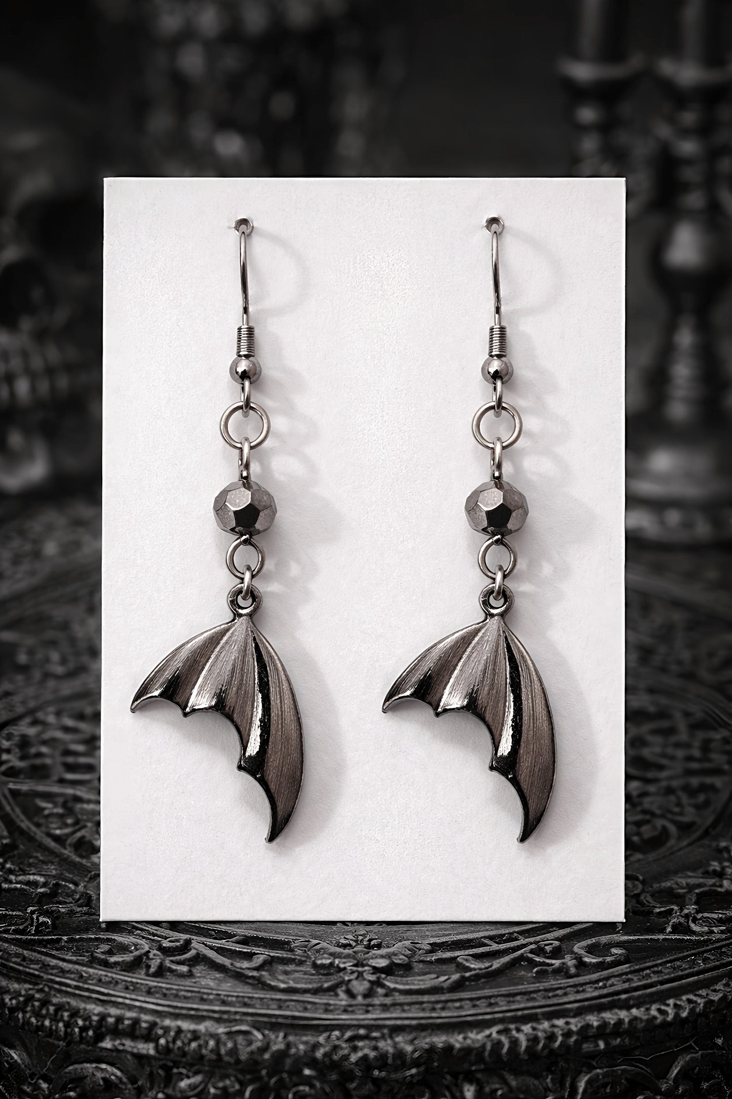 Children of the Night Bat Earrings Combo