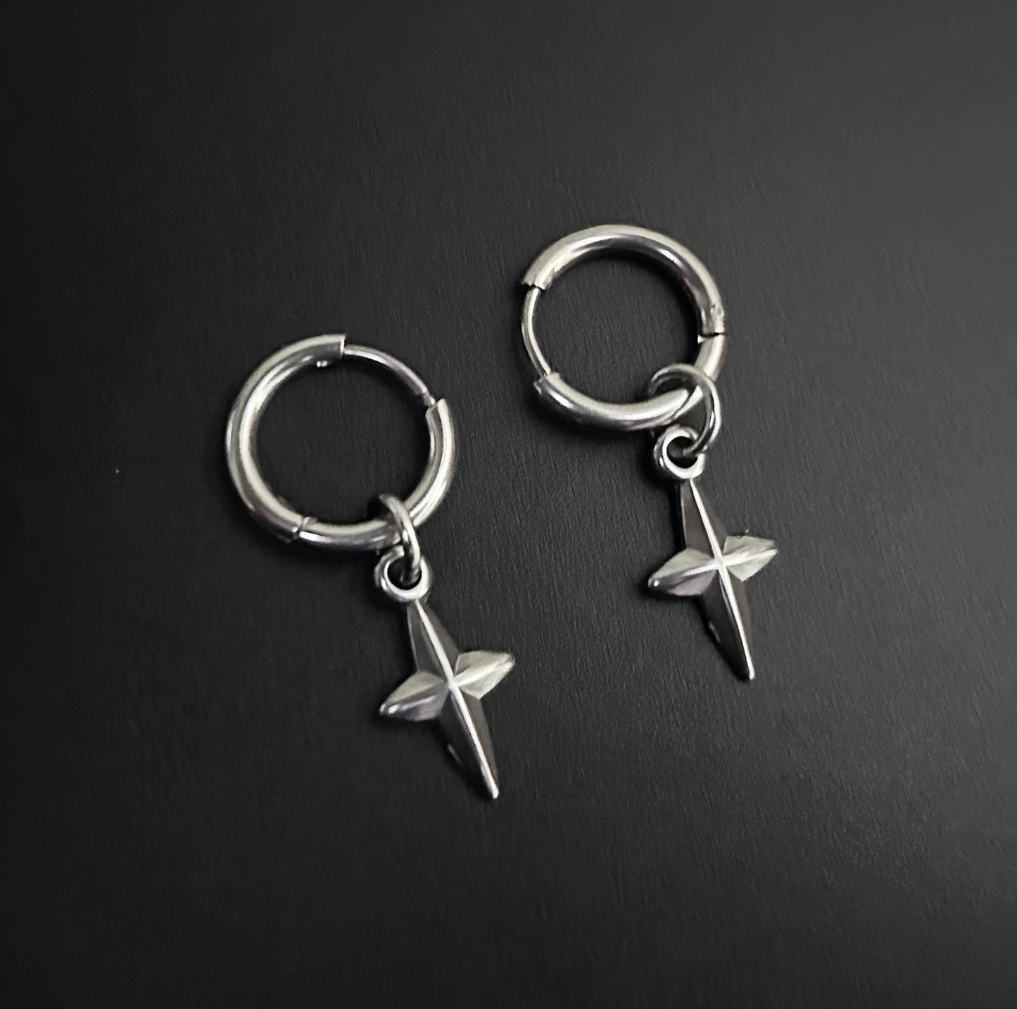 Shattered Faith Hoop Earrings