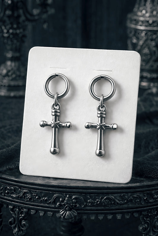 Midnight Mass Cross Studs