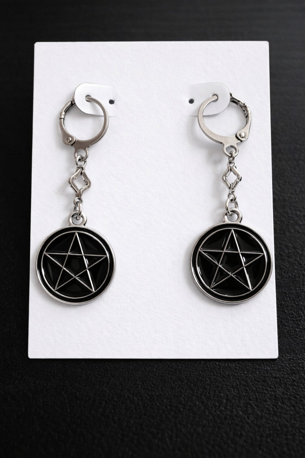 Witch's Charm Pentagram Jewelry Set