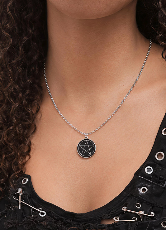 Witch's Charm Pentagram Pendant