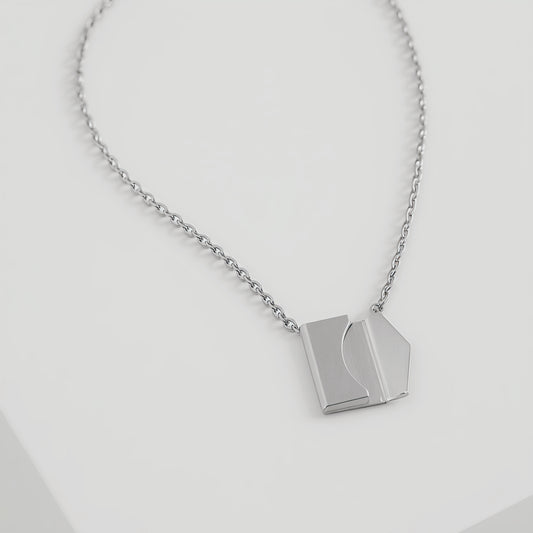 Ghost Letter Pendant