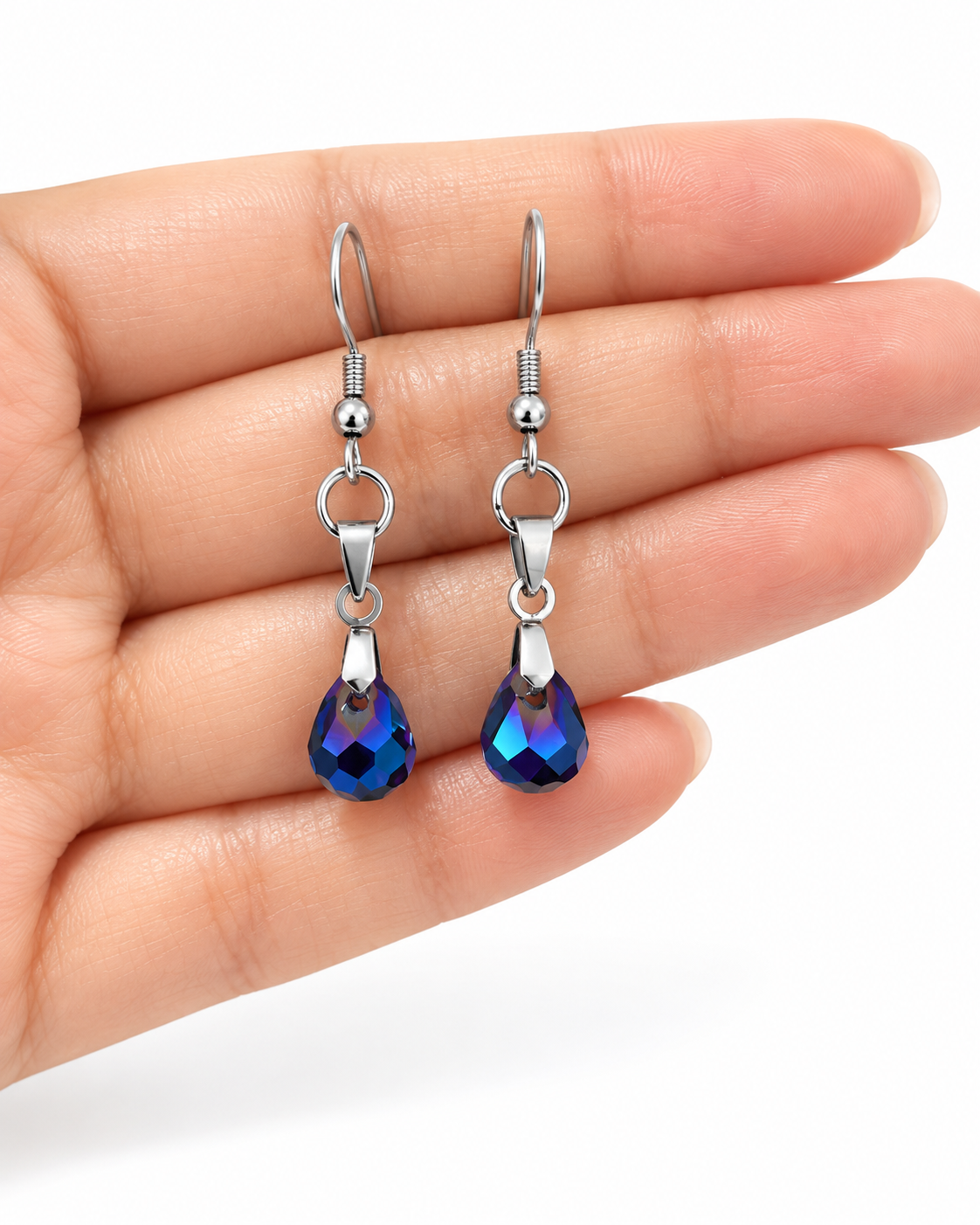 Seawitch Sapphire Bead Earrings