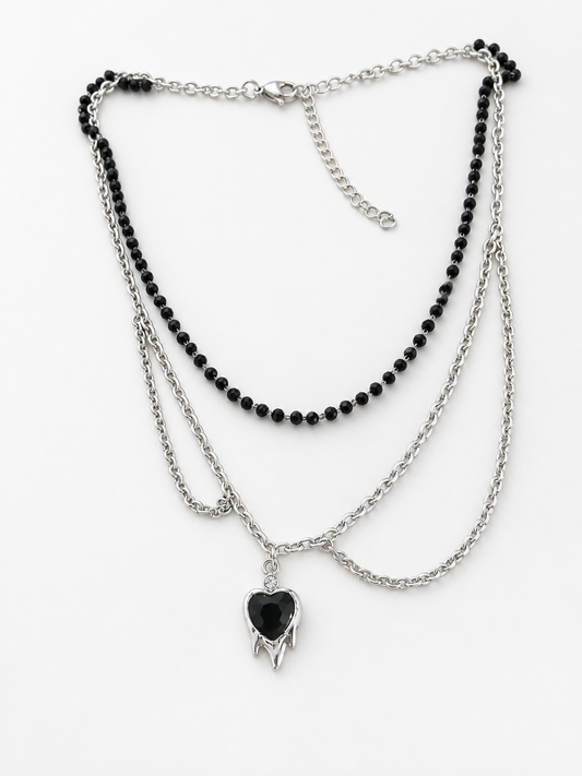 Witchlock Gothic Beaded Necklace