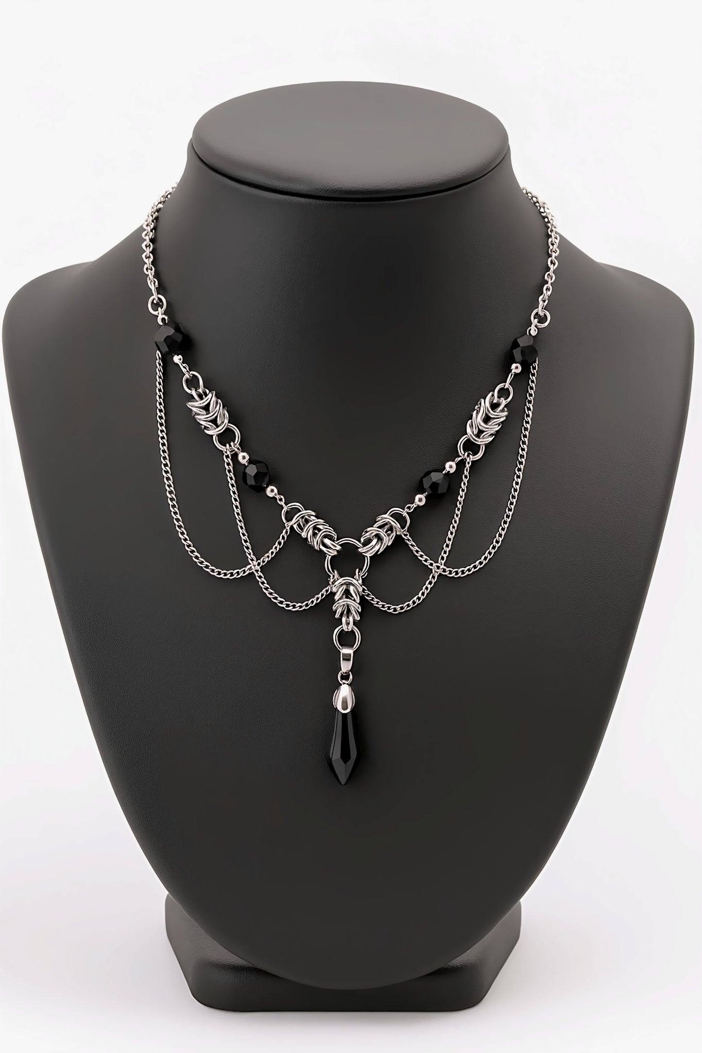 Warmaiden Chainmaille Gothic Necklace