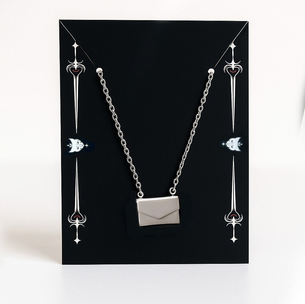 Ghost Letter Pendant