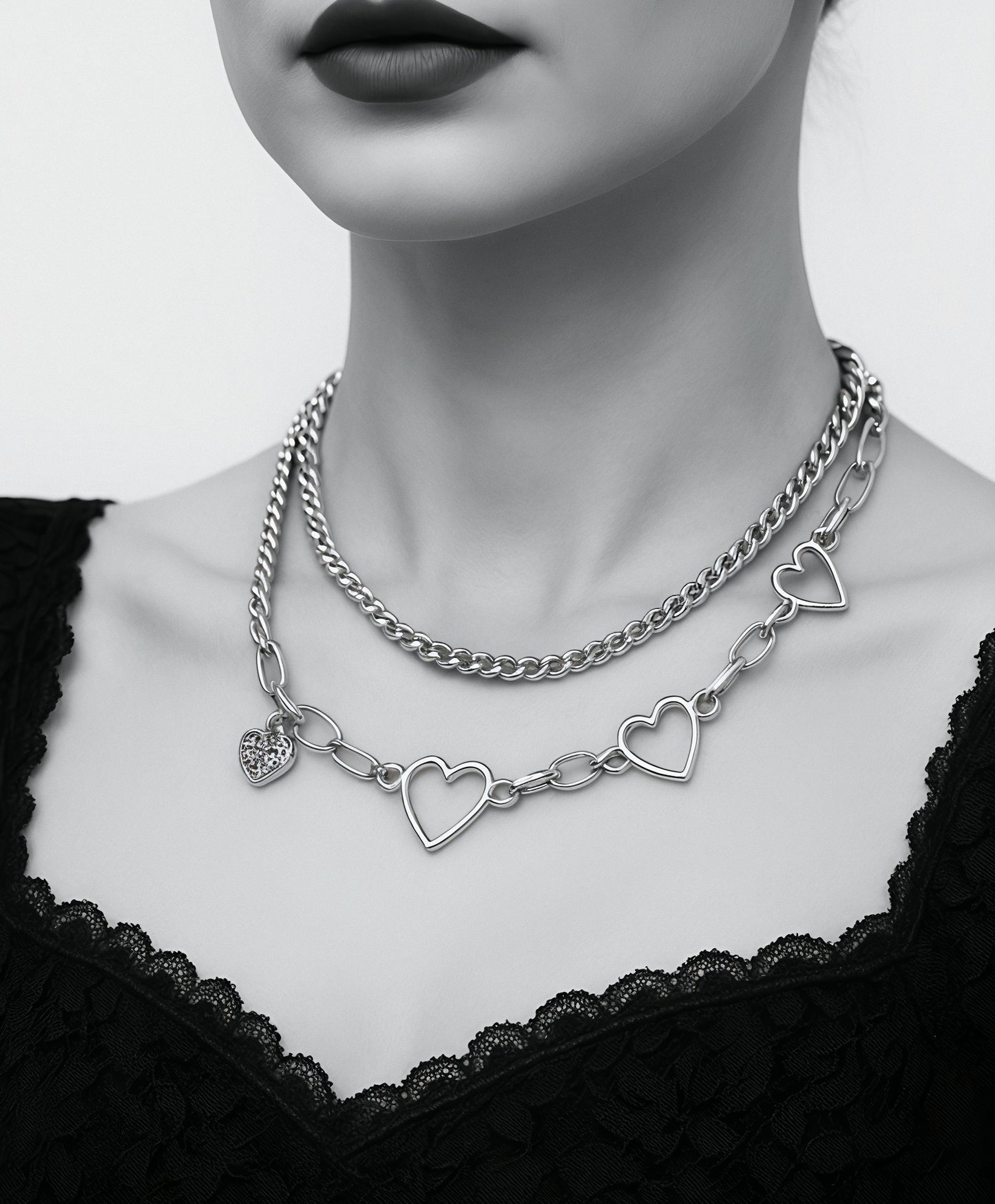 Midnight Love Dual-Wear Chain Belt