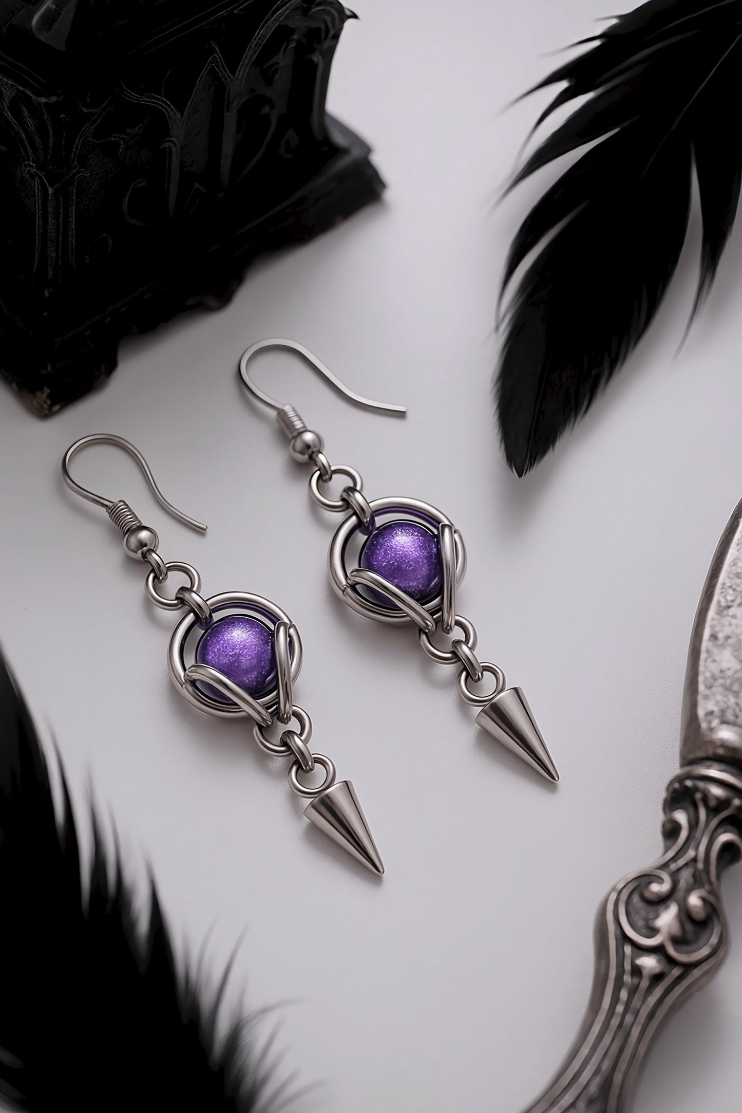 Cosmic Hex Earrings