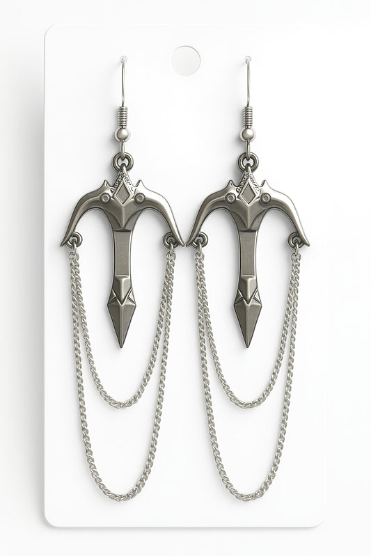 Grim Matriarch Gothic Earrings