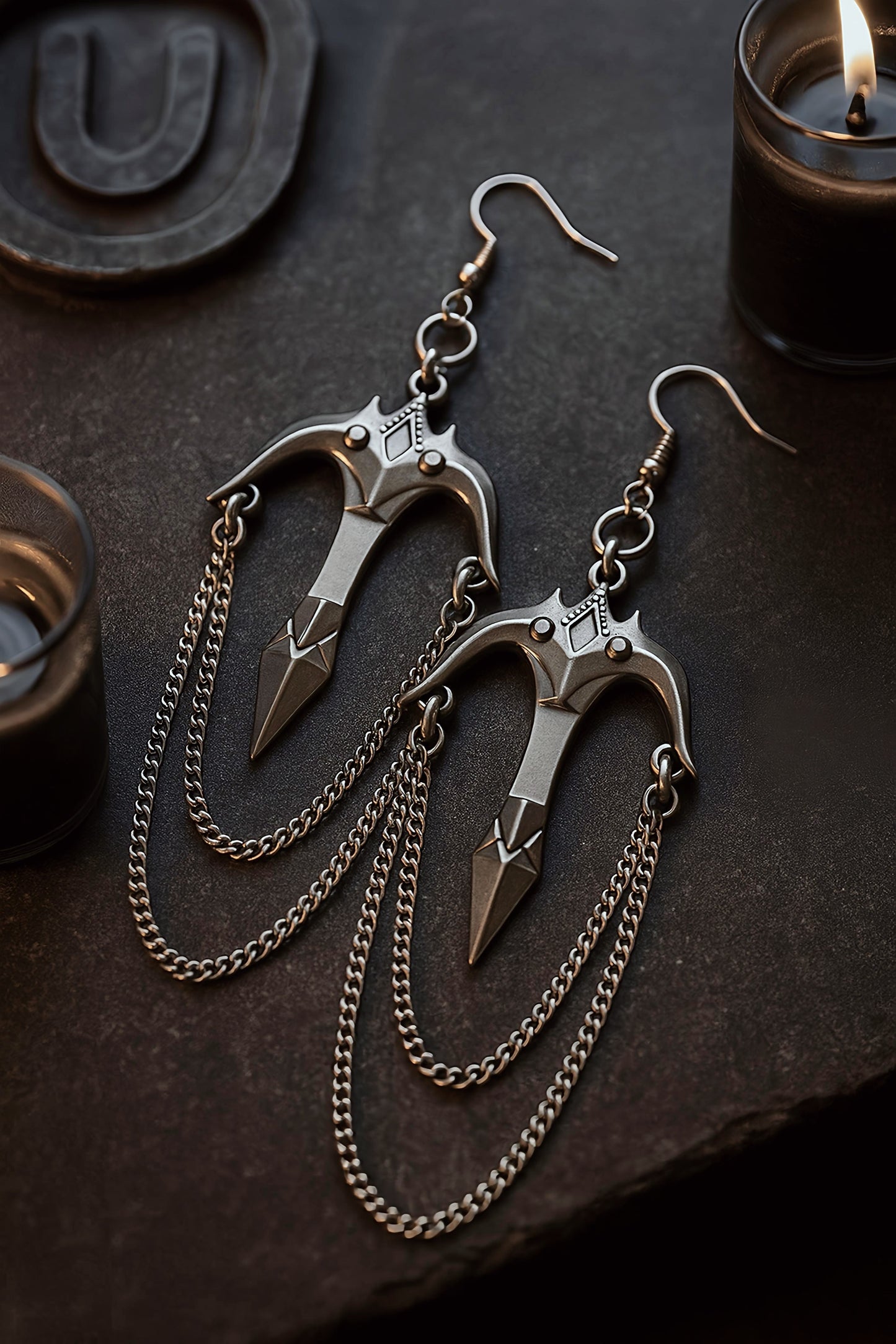 Grim Matriarch Gothic Earrings