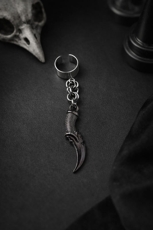 Shadow Apprentice Chainmail Ear Cuffs