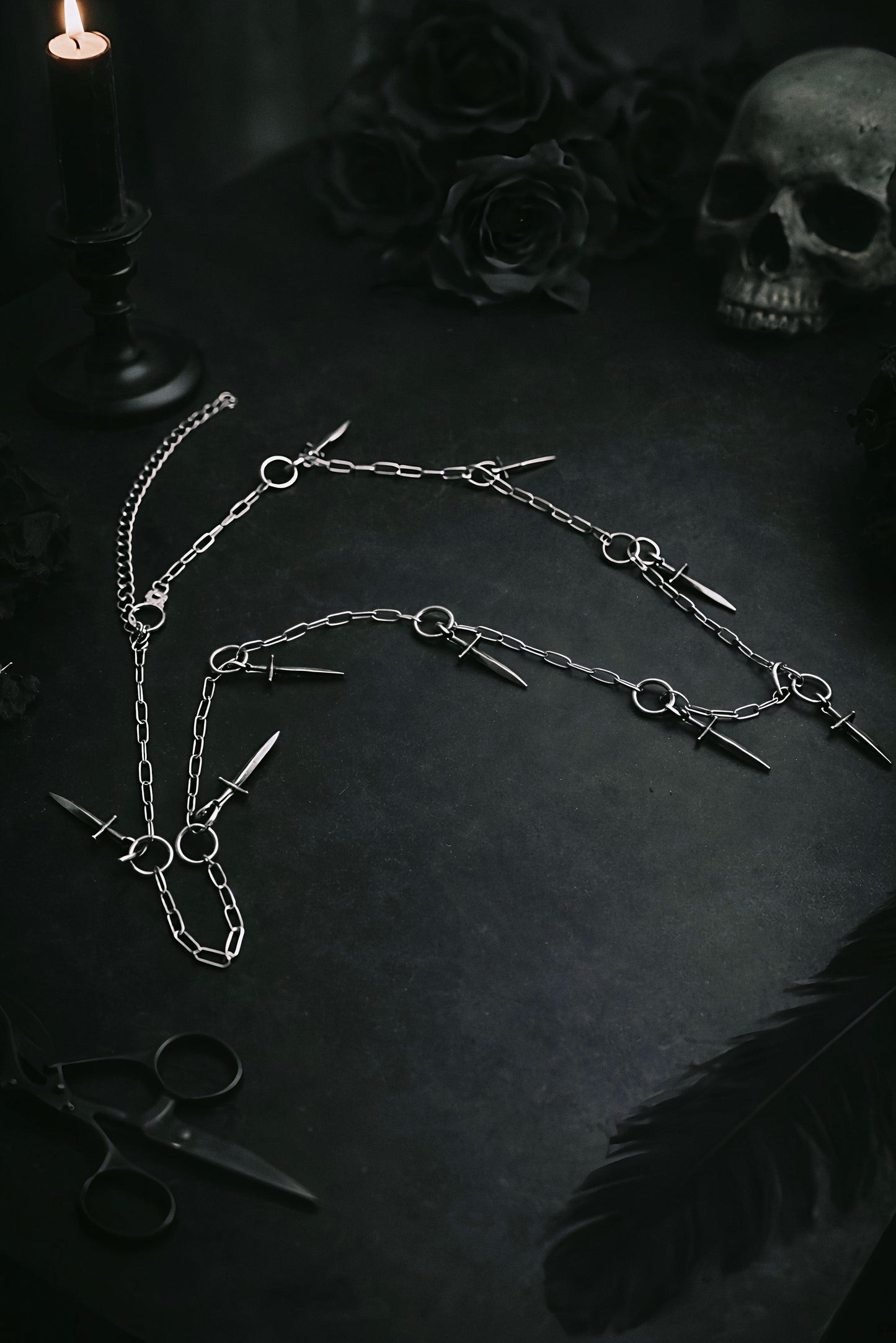 Lilith's Wake Spike Necklace