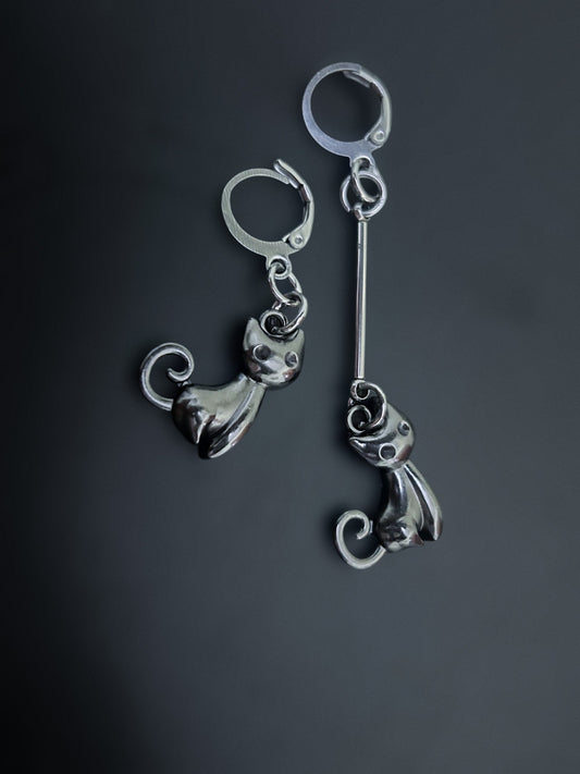 Mystic Alley Cat Earrings