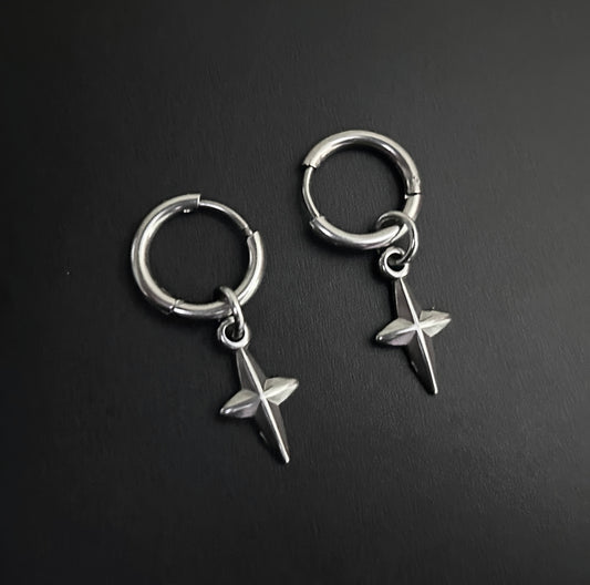 Shattered Faith Hoop Earrings