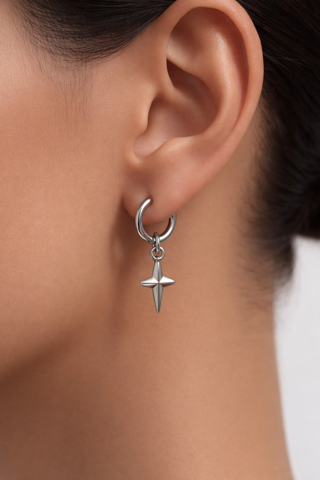 Shattered Faith Hoop Earrings