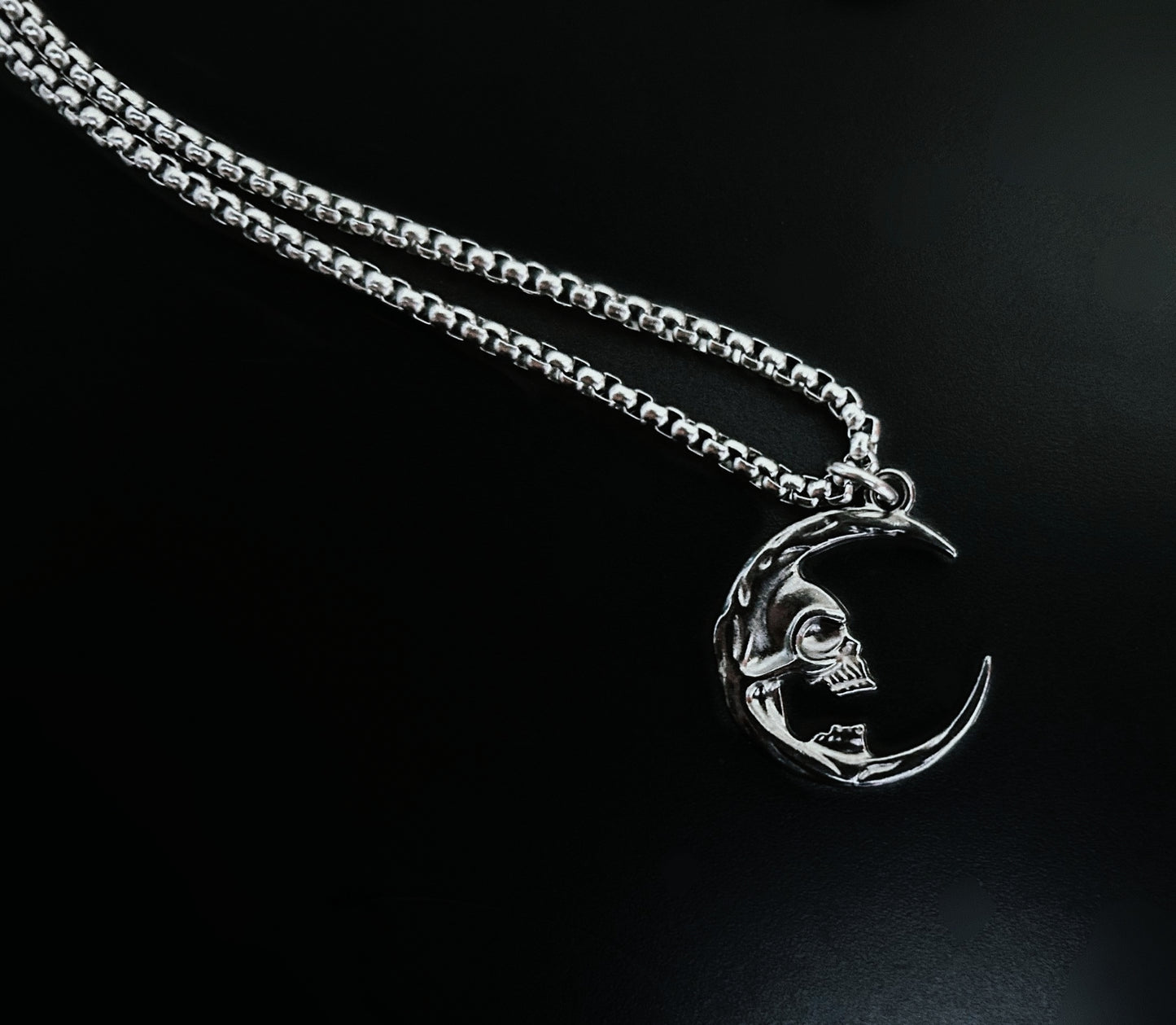 Moon Reaper Gothic Pendant
