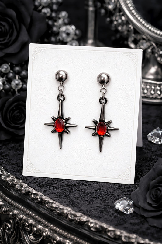 Ophelia's Curse Gothic Drop Studs