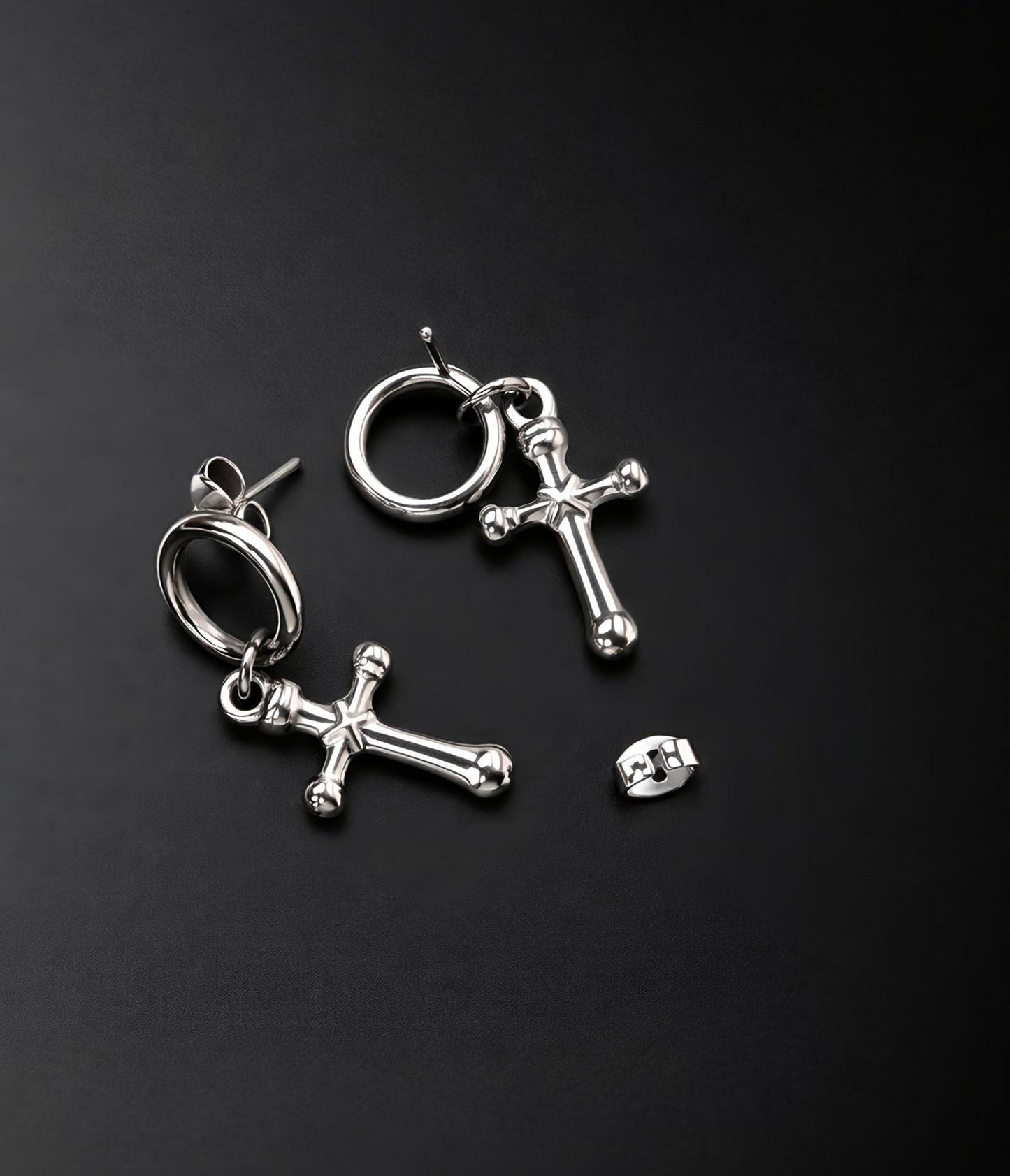 Midnight Mass Cross Studs
