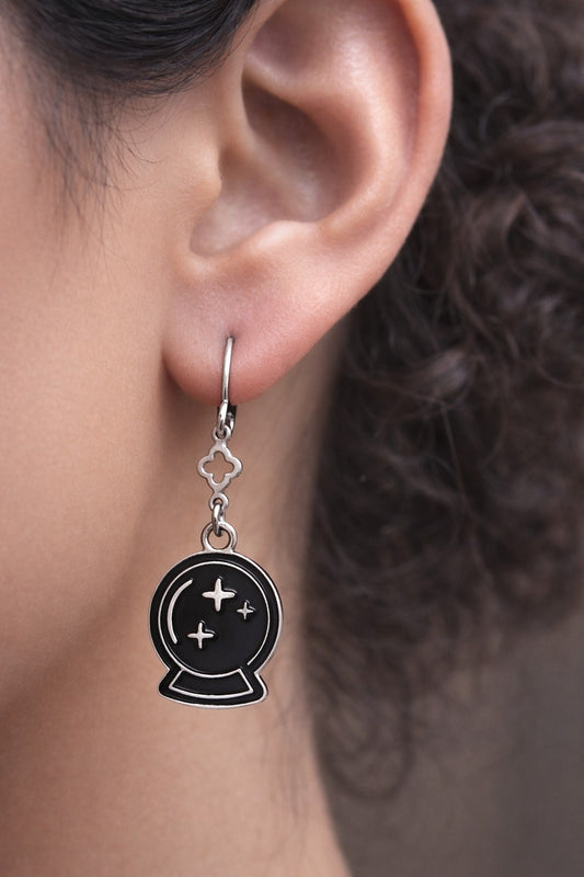 Witch's Charm Mystic Orb Earrings