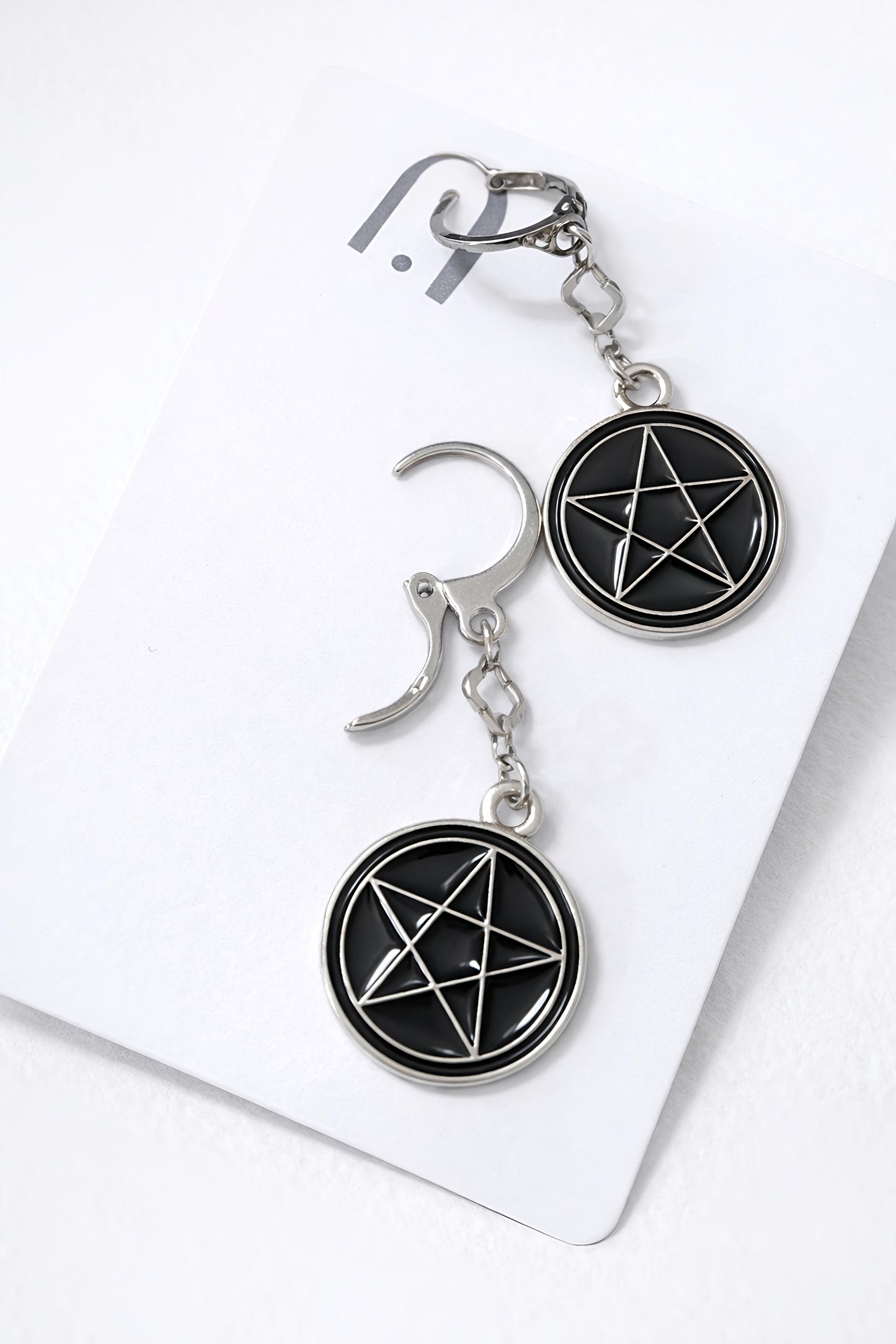 Witch's Charm Pentagram Jewelry Set