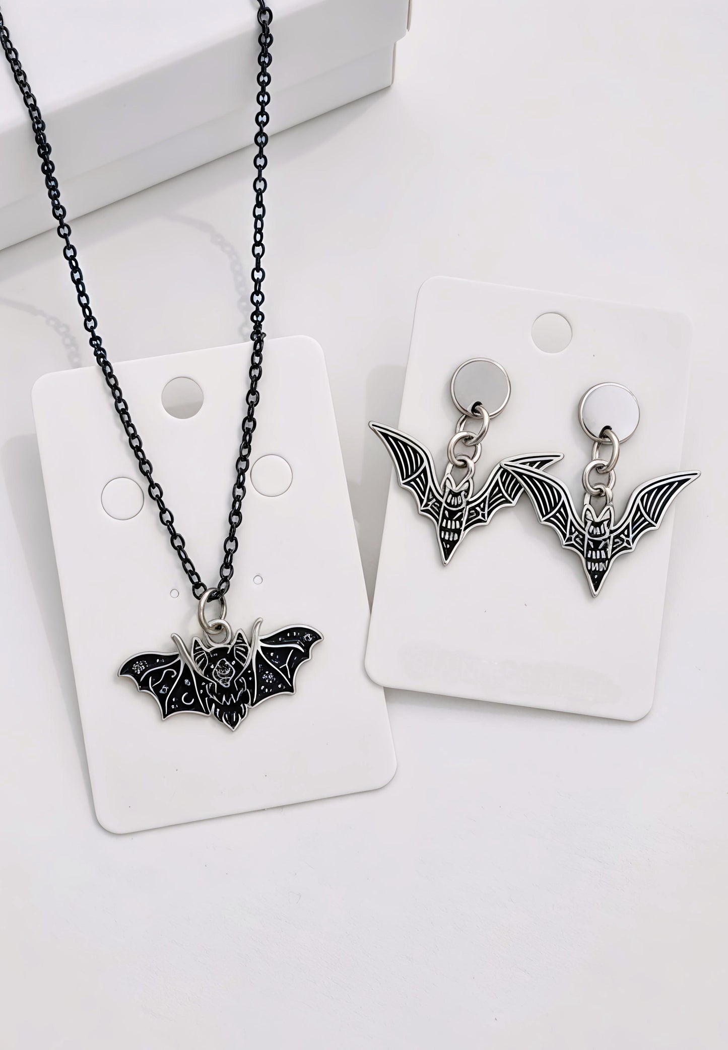 Bat Sigil Gothic Jewelry Set