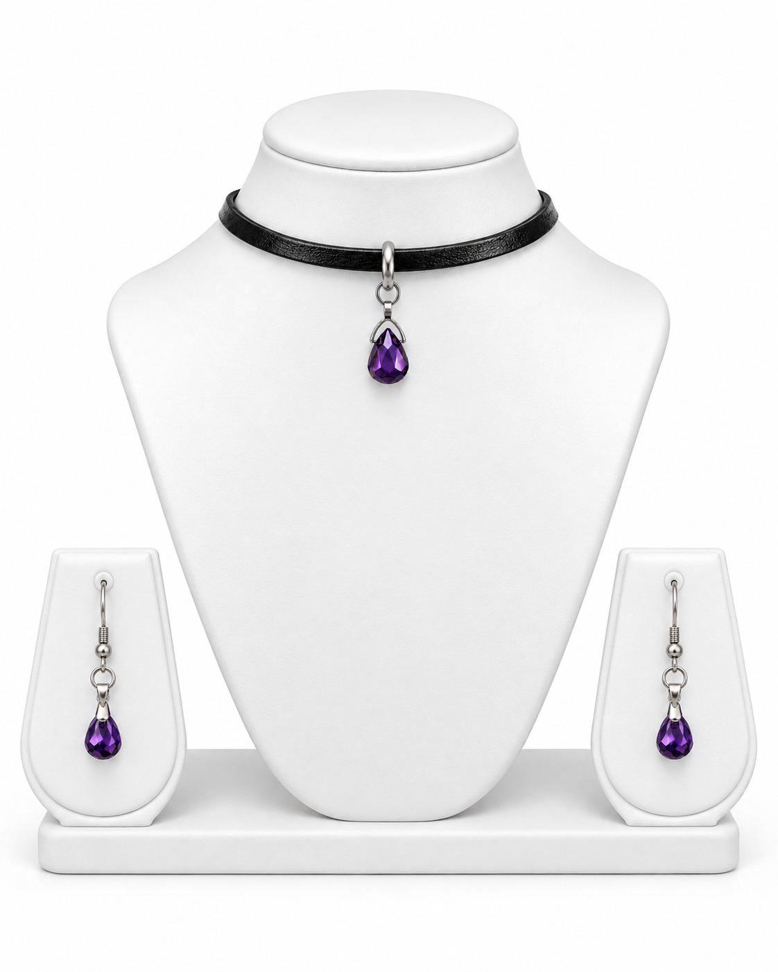 Seawitch Amethyst Gothic Jewelry Set
