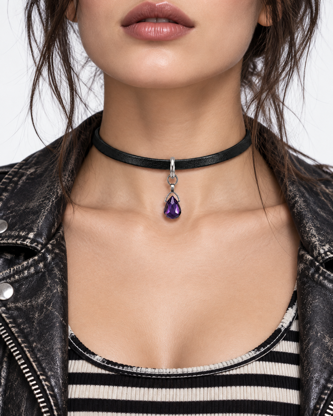Seawitch Amethyst Gothic Jewelry Set