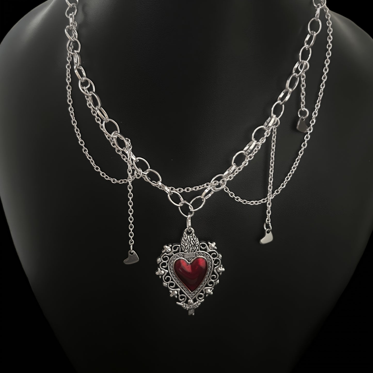 Bloodfire Gothic Choker Necklace