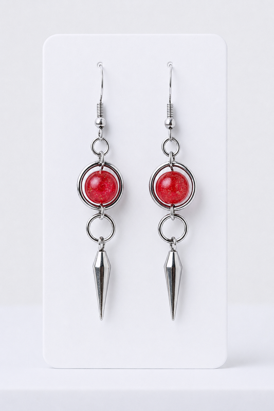 Bloodmoon Gothic Earrings
