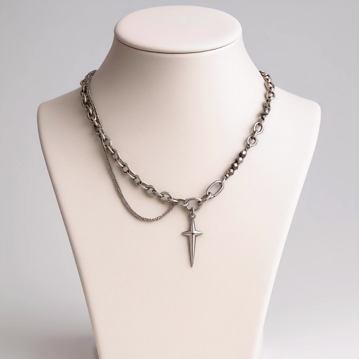 Cross of Ruin Necklace