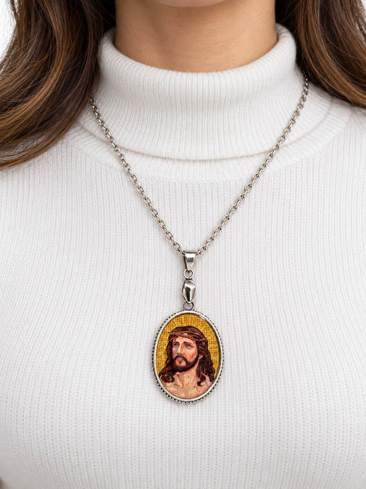 Crown of Thorns Jesus Pendant