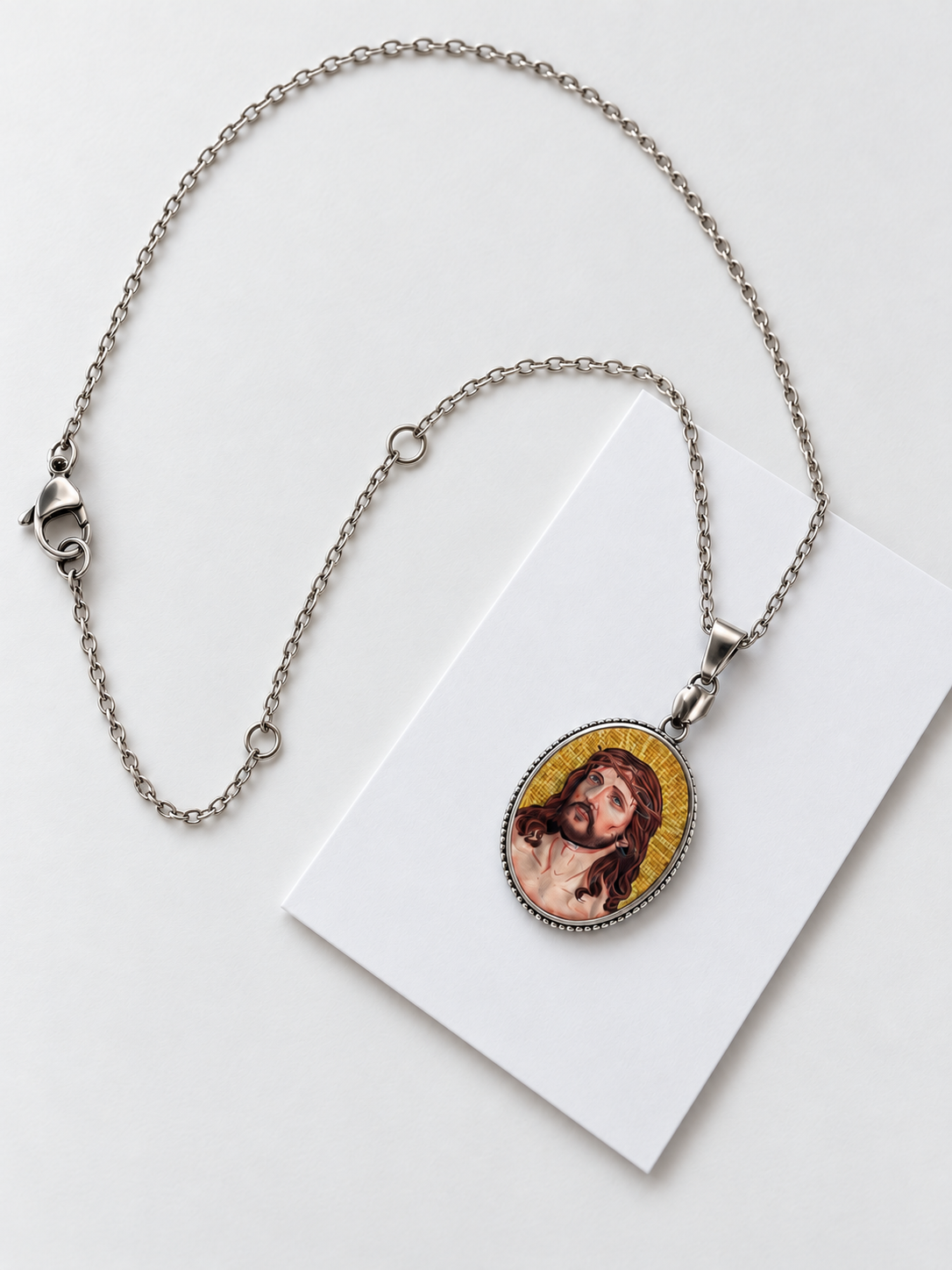 Crown of Thorns Jesus Pendant