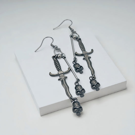 Deathsong Drop Earrings