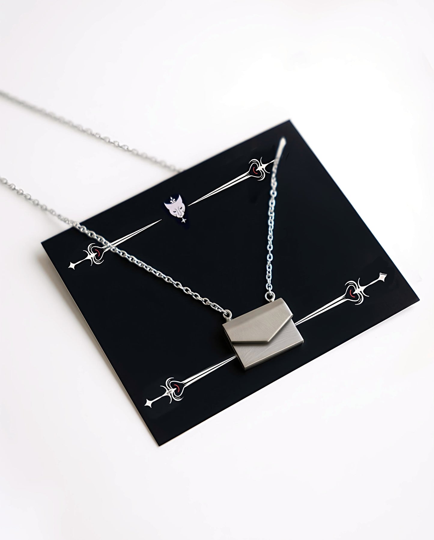 Ghost Letter Pendant
