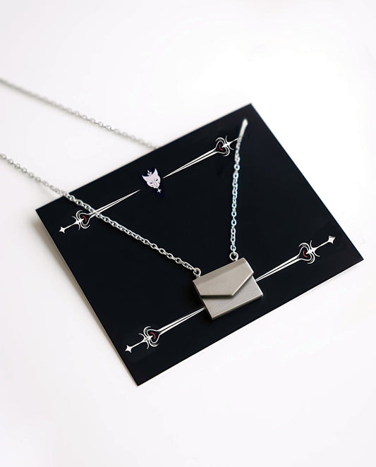 Ghost Letter Pendant