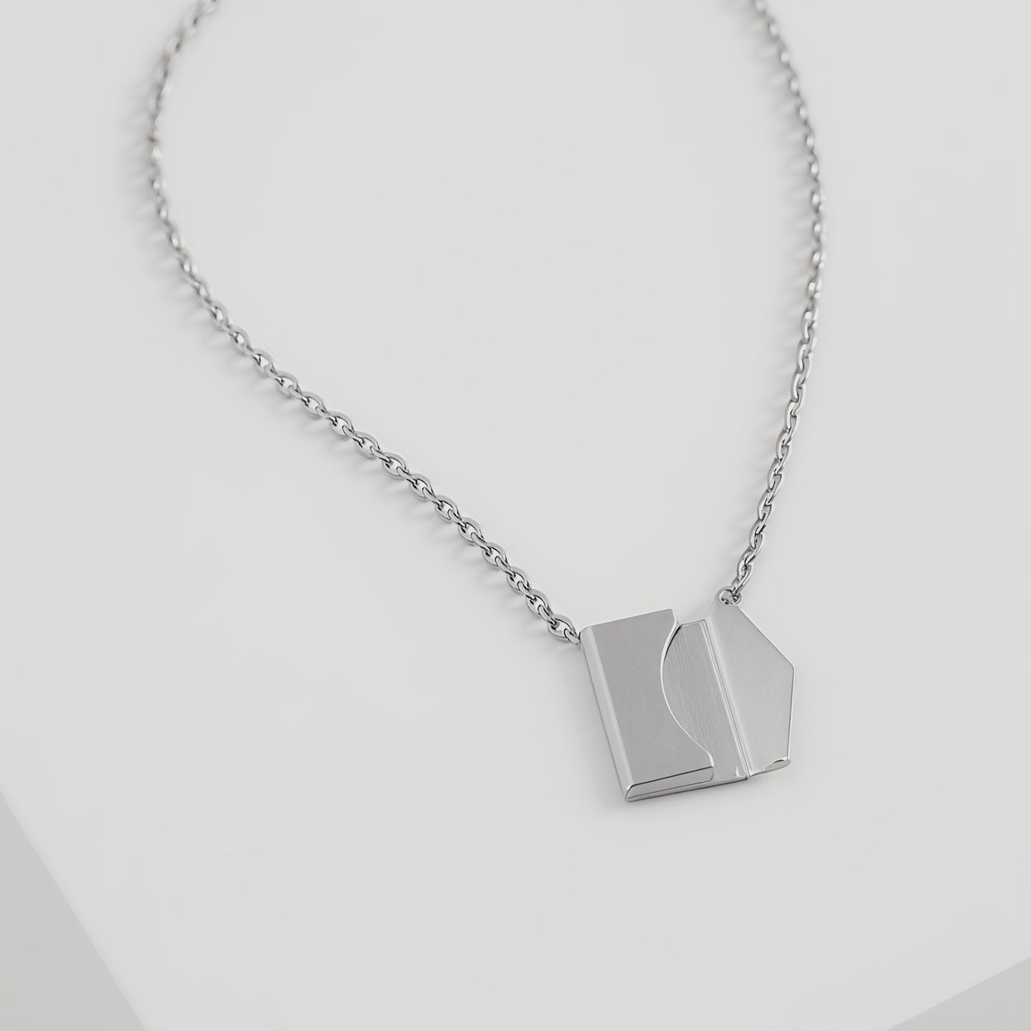 Ghost Letter Pendant