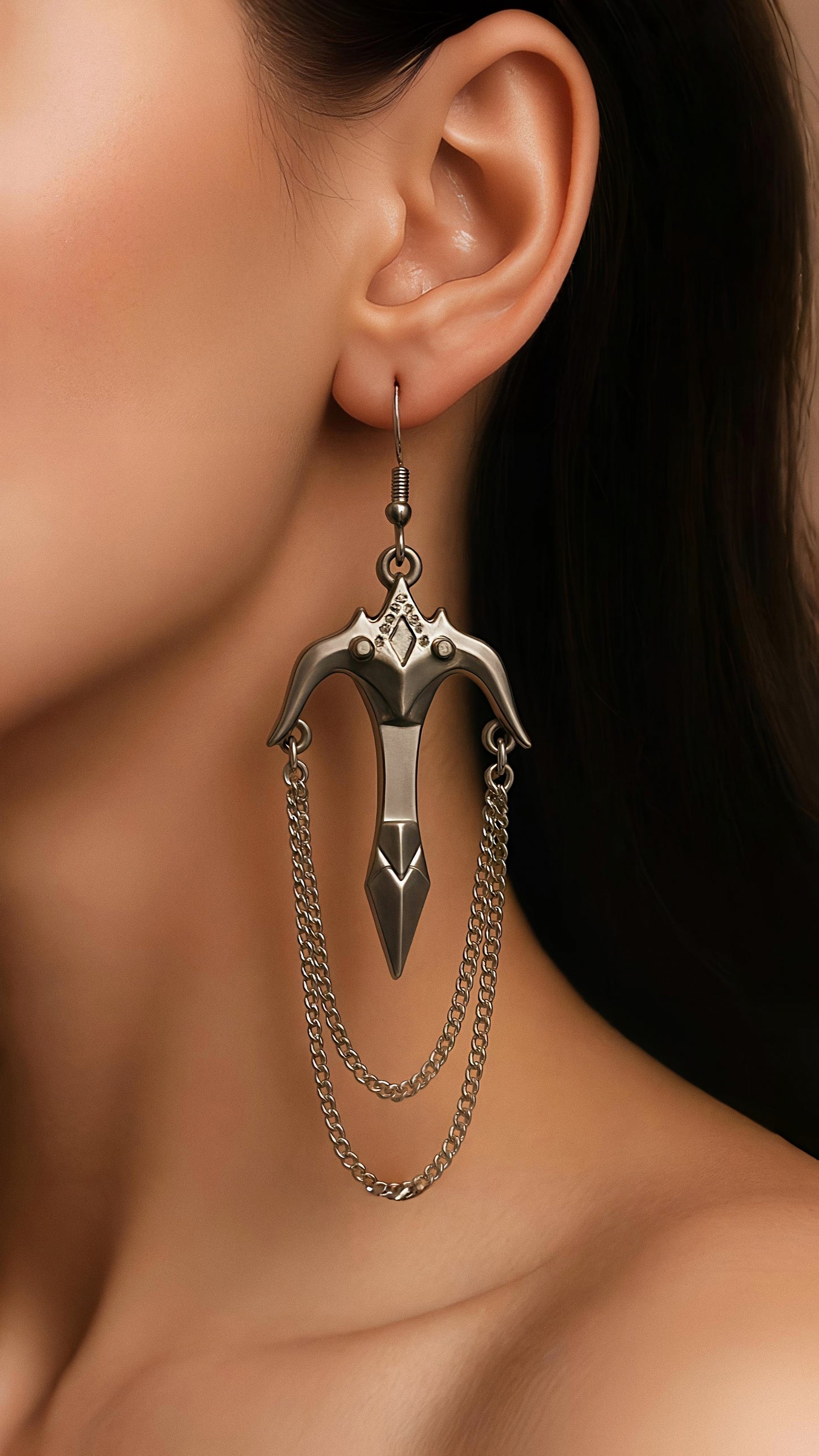 Grim Matriarch Gothic Earrings