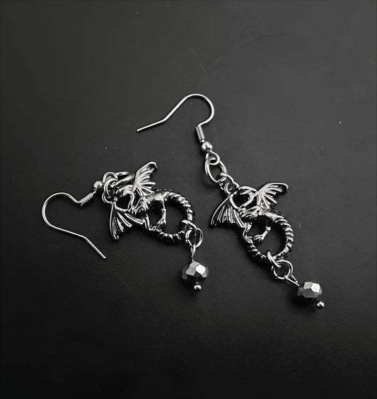 Sky Serpent Gothic Earrings