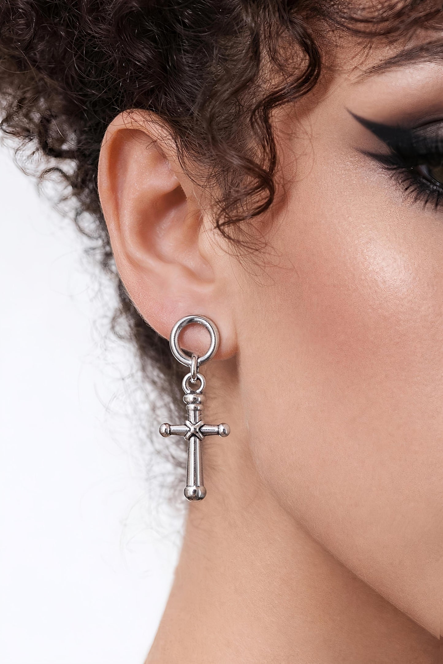 Midnight Mass Cross Studs