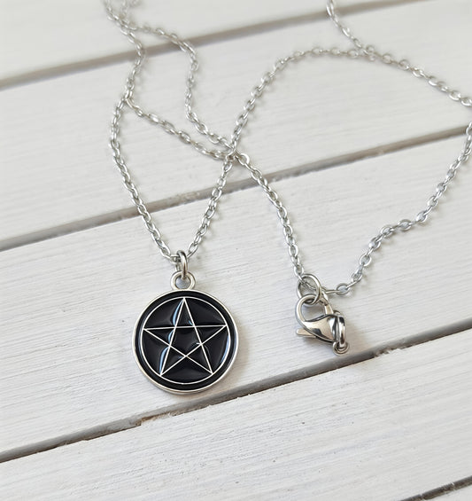 Witch's Charm Pentagram Pendant