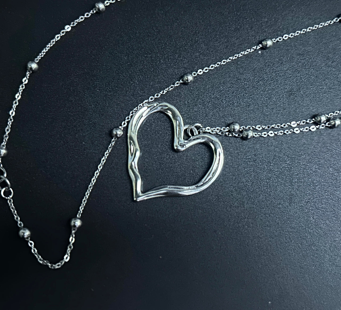 Hollow Love Heart Pendant