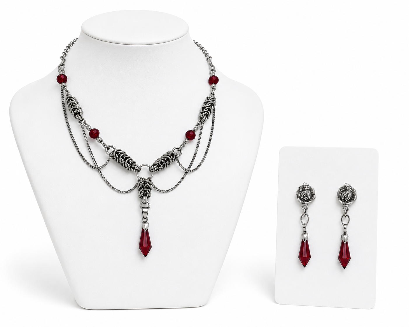 Warmaiden Gothic Jewelry Set