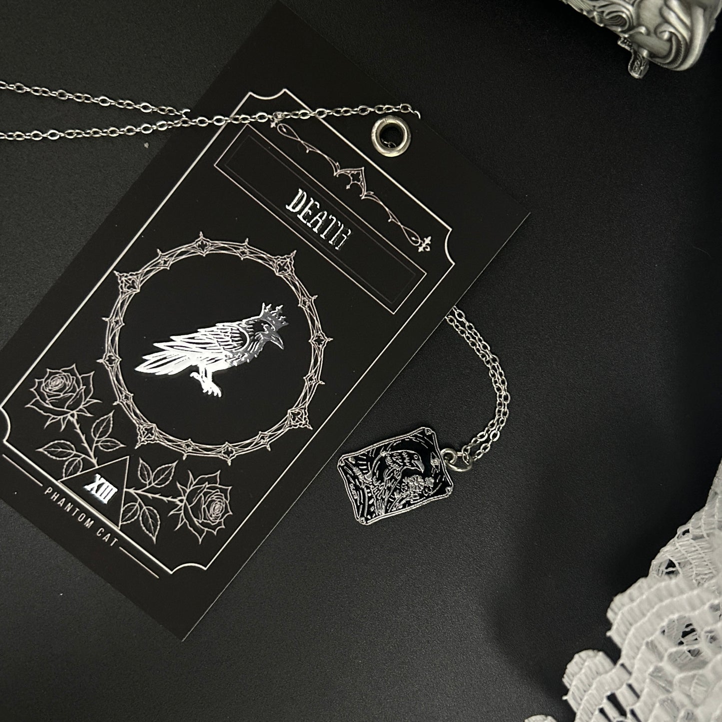 The Crow | Gothic Taveez Pendant