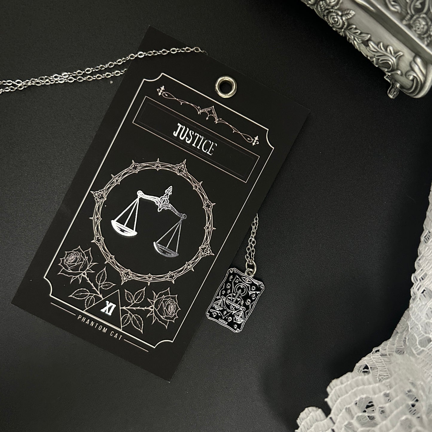 Justice | Gothic Taveez Pendant