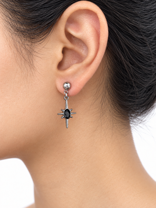 Lenore’s Midnight Gothic Drop Studs