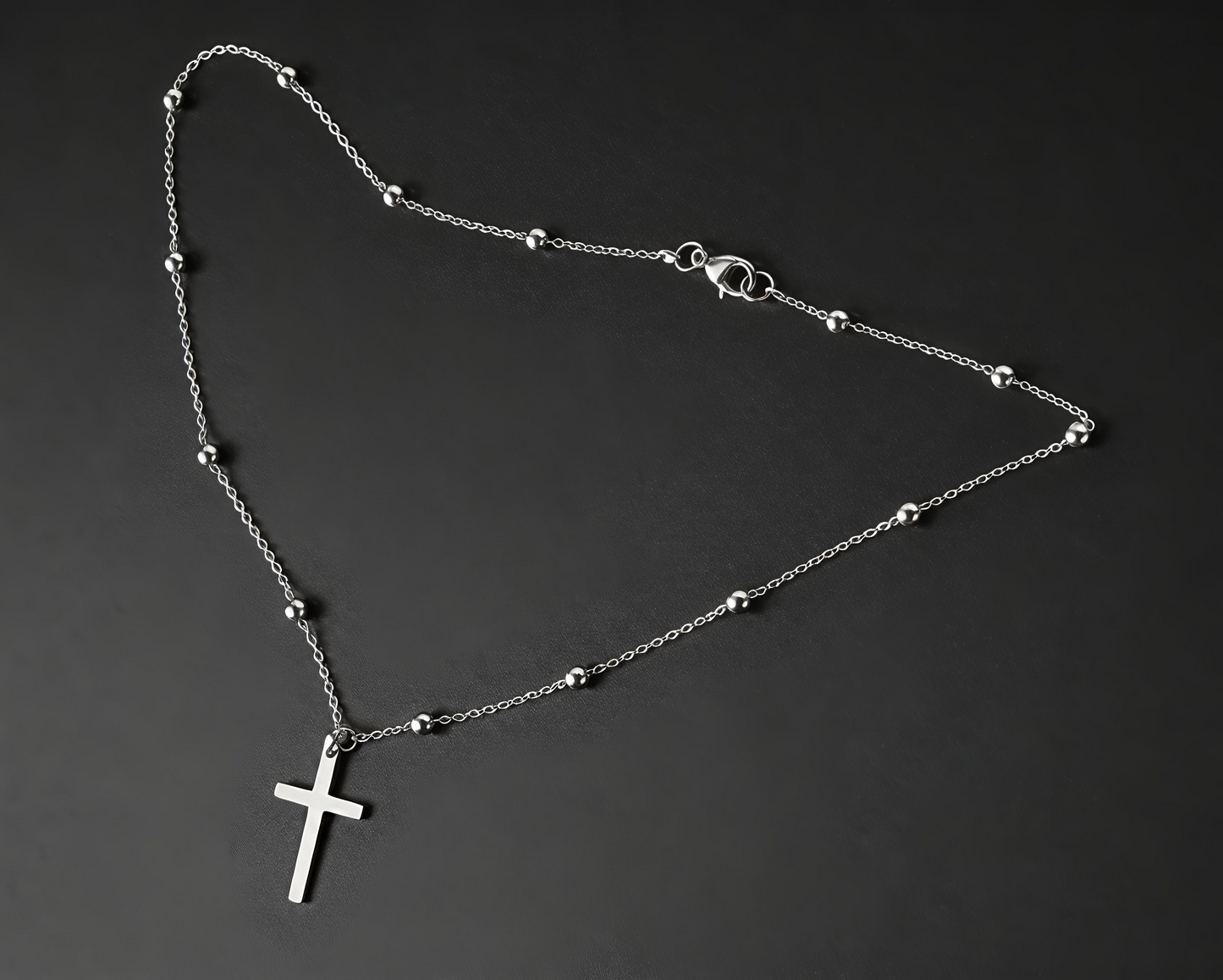 Midnight Chapel Cross Pendant