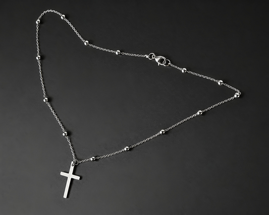 Midnight Chapel Cross Pendant