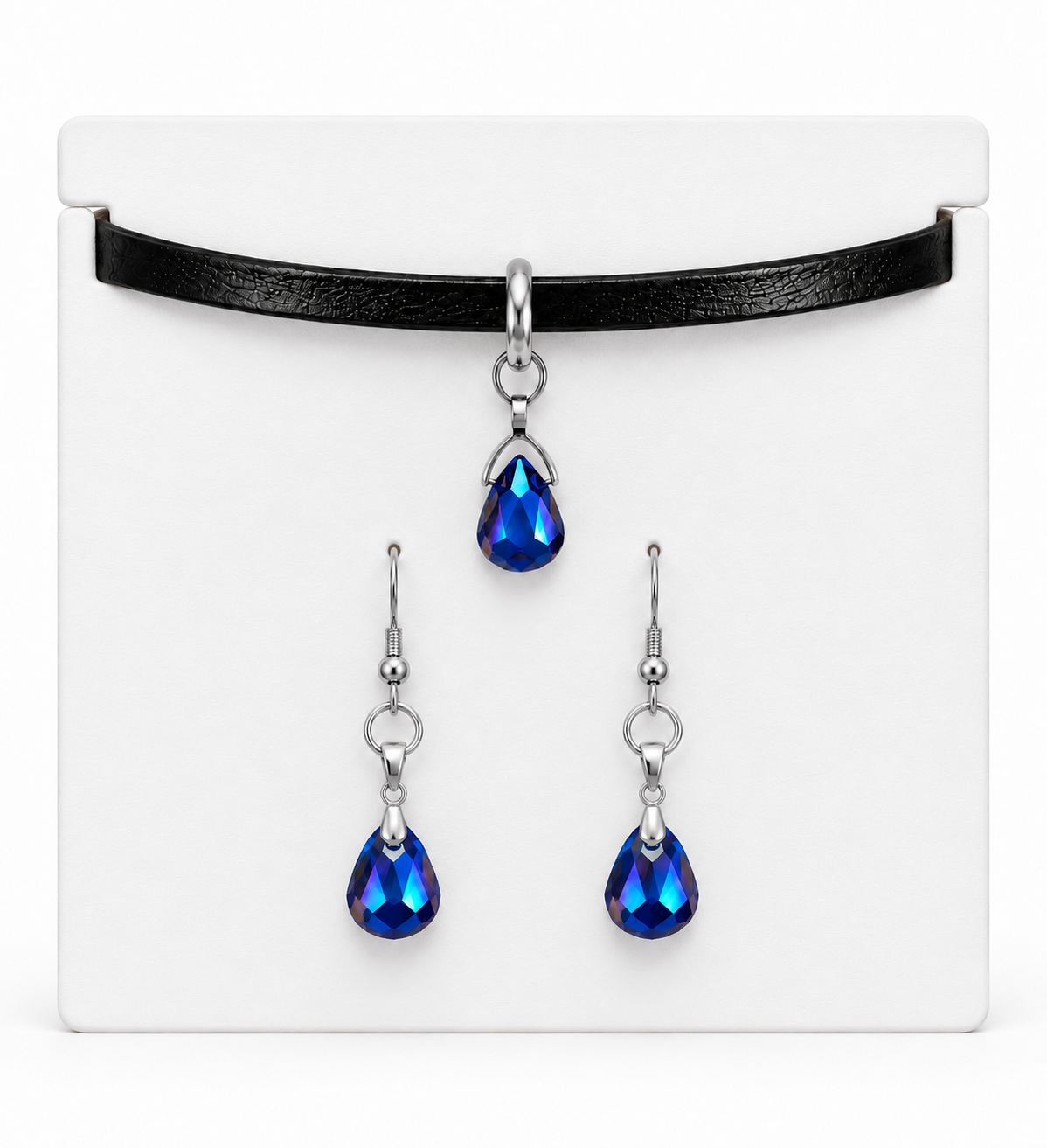 Seawitch Sapphire Gothic Jewelry Set