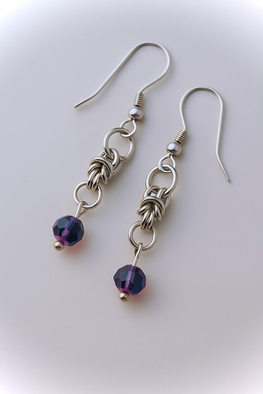 Seawitch Chainmaille Earrings
